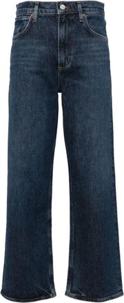 A Gold E Jeans, Dames, Blauw, W27, Ren High Rise Echo Jeans