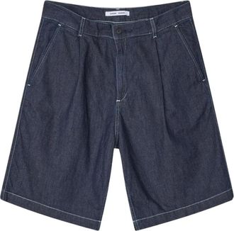 Sams&oslash;e & Sams&oslash;e Samandla Shorts - Heren - Denim shorts - Blauw - L - Katoen - Korte Broeken