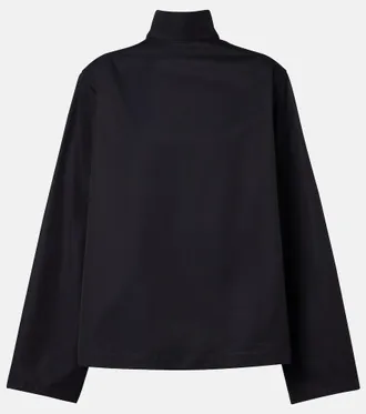 Alaia Ala&iuml;a Chaqueta de gabardina de algod&oacute;n reversible