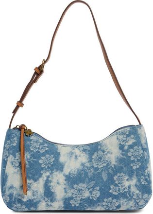 Lucky Brand Pira Denim Shoulder Bag in Floral Denim at Nordstrom Rack