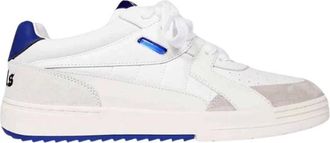 Palm Angels Schoenen, Heren, Wit, 40 EU, Leer, Palm University Sneaker