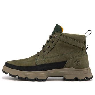 Timberland Greenstride Originals Ultra Wide Fit Waterproof Chukka Boots Olive Green A44R9W