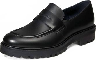 Eric Michael Womens Captiva Loafer In Black