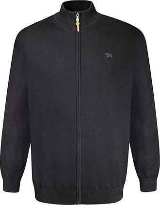 D555 Franco Classic Zip Through Sweater