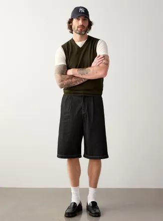 Le 31 Mens Soft knit vest