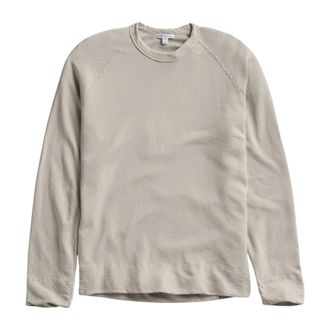 James Perse Heren, Sweatshirts & Hoodies, Grijs, Maat: XL Katoen