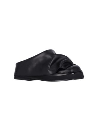 The Attico Womens Sandals Black Main Leather: Calf Leather