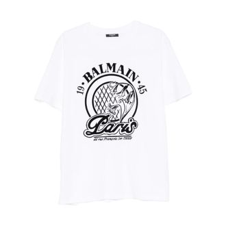 Balmain T-shirts and Polos - male - Balmain - T-Shirts - White - XL - Tops
