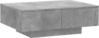 vidaXL Tavolino da Salotto Grigio Cemento 90x60x31cm Legno Multistrato - Vidaxl