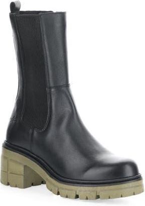 Bos. & Co. Brunas Waterproof Chelsea Boot in Black/khaki Feel/ela at Nordstrom Rack, Size 10-10.5Us / 41Eu