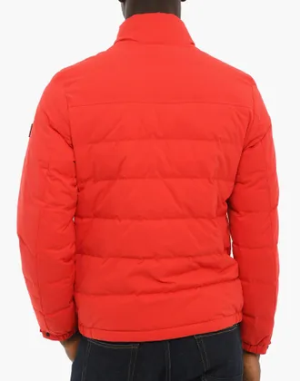 Woolrich Mens Sierra Stag Down Jacket Red Clothing > Coats &