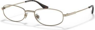 Brooks Brothers 52mm Oval optical glasses in Gold at Nordstrom
