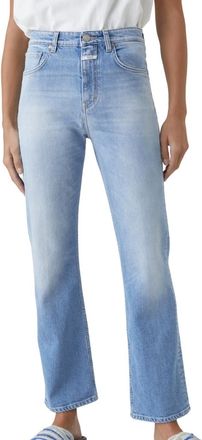 Closed Baylin High Waist Jean In Light Blue