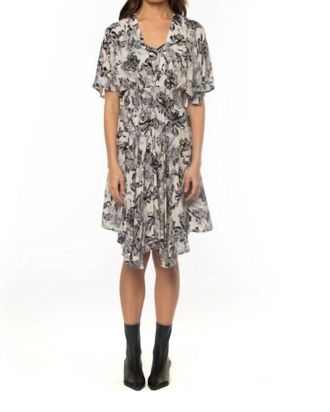 Tolani Diana Dress In Black/white