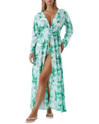 Melissa Odabash Farrah Maxi Open Kaftan
