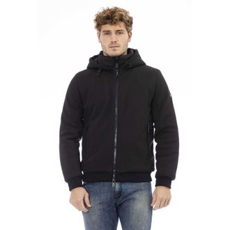 Baldinini Black Polyester Mens Jacket