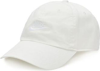 Nike Club Unstructured Futura Wash Cap Baseball Caps Sail/White : MD/LG, Cotton