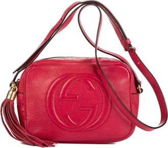 Gucci Borsa a tracolla Soho media con nappa - Rosa