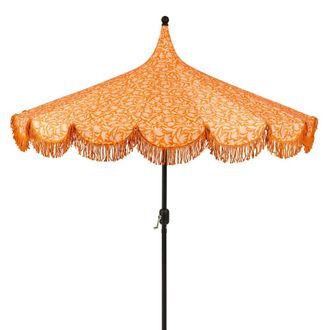 MiCa Decorations Sombrilla kelly naranja h238xb235xl235cm