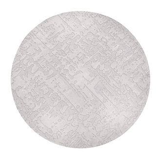 Louis De Poortere Alfombra de poli&eacute;ster gris, 140x140 cm