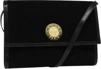 Celine Pre-owned Cross Body Bags, female, Black, Size: ONE SIZE Pre-owned Vintage Shoulder Bag