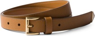 Prada Brown Solid Casual Belt