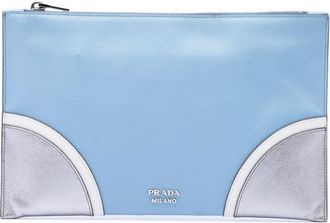 Prada Pre-owned Prada Tricolor Saffiano Clutch Ladies OPWKDVKVH280SG8T