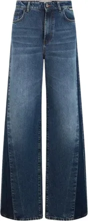 Iceberg 5-Pocket Broek - Dames - Jeans - Blauw - Maat: W26 Katoen