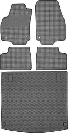 OEM Juego De Alfombrillas De Goma Para Coche Y Maletero Para Opel Astra Iii H Kombi (2004-12.2014)