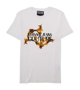 Versace Jeans Couture White Crew Neck T-Shirt