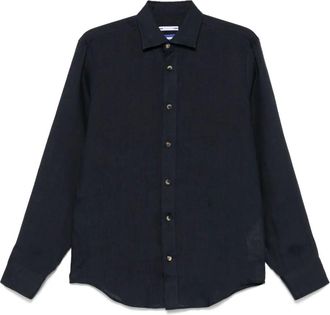 Jacob Cohen Camicia in lino - Blu