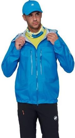Mammut Taiss Light Hs Hooded Jacket - Mens in Glacier Blue at Nordstrom, Size X-Large
