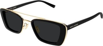 Saint Laurent Accessoires, unisex, Zwart, ONE Size, SL 825 Zonnebril