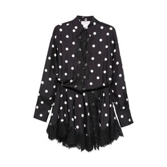 Sportmax Sportmax, Shirt Dresses, female, Black, Size: XS Shirt Dress