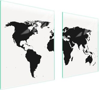 OEM Placa Protectora De Vidrio Para Estufa 85x52 Mapa