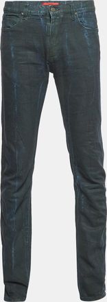HUGO BOSS Navy Blue Washed Denim Jeans L Waist