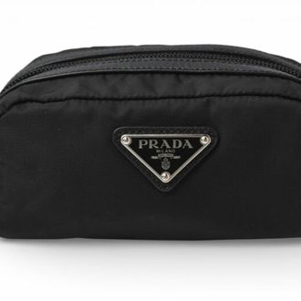 Prada Black Nylon Pouch (Pre-Owned)