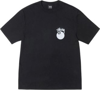 St&uuml;ssy Tops, Heren, Zwart, L, Katoen, Oversized Tee