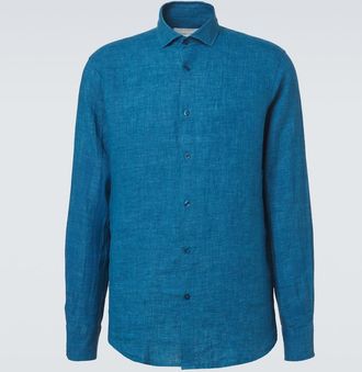 Frescobol Carioca Antonio linen shirt