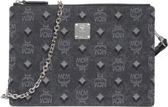 MCM Aren Wallet on a Chain in Dark Grey at Nordstrom Rack