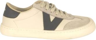 Victoria 1186100 Sneaker - Dames - Sneakers - Beige - 38 EU - Leer - Schoenen