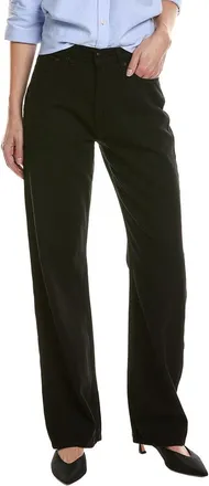 DL1961 Dl1961 Karmine Black Refined Wide Leg Jean