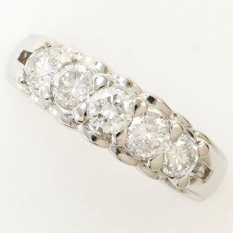 C&A Platinum Platinum 900 Band Ring (Pre-Owned)