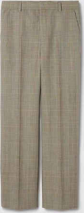 Gucci Prince Of Wales Wool Pants, Beige, Ready-to-wear