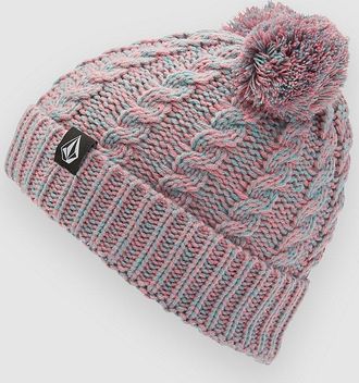 Volcom Stone Pom Kids Beanie pink