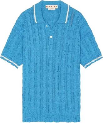 Marni Short Sleeve Polo Shirt
