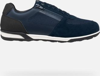 Geox Scarpe Spherica Actif X3 Uomo Blu Navy/nero