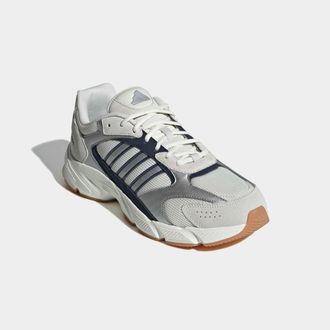 adidas Sneaker ADIDAS SPORTSWEAR CRAZYCHAOS 2000, Herren, Gr. 42,5, weiss (sanftes wei&szlig;, matte silber, legend ink), Leder, Synthetik, Textil, Schuhe Sneaker,