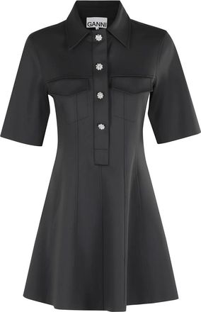 Ganni Donna, Abiti, Grigio, M, new