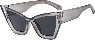 Generic Womens Outdoor Commuter Sunglasses Mens Driving Vacation Sports Sun Glasses(Grey)